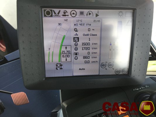 Tracteur agricole Claas Arion 640 cmatic 