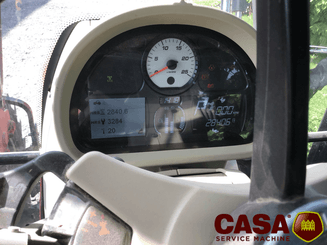 Tracteur agricole MF 5713 S + Mailleux T410