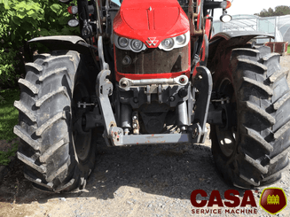 Tracteur agricole MF 5713 S + Mailleux T410