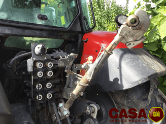 Tracteur agricole MF 5713 S + Mailleux T410
