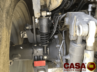 Tracteur agricole MF 5713 S + Mailleux T410