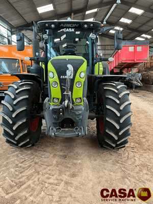 Tracteur agricole Claas Arion 630 Cmatic - Cemis 1200 - 50 km/h 