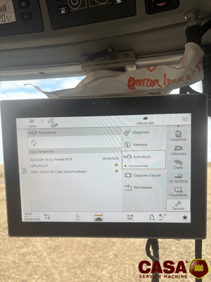 Tracteur agricole Claas Arion 660 cebis cmatic 