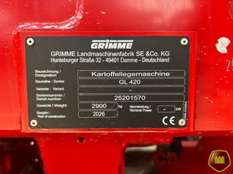 Planteuse de pommes de terre Grimme GL 420