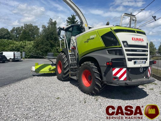 Ensileuse automotrice Claas Jaguar 950 telegonflage