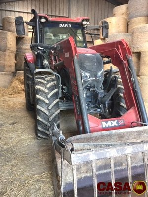 Tracteur agricole - Maxxum 125 chargeur mailleux T414