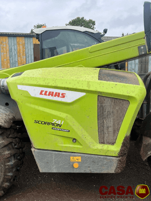 Chariot télescopique agricole Claas Scorpion 741 Varipower 40 km/h