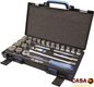 Accessoires d'Atelier - Outils atelier - Coffret de douilles 1/2 23 pièces 6 pans métriques et accessoires