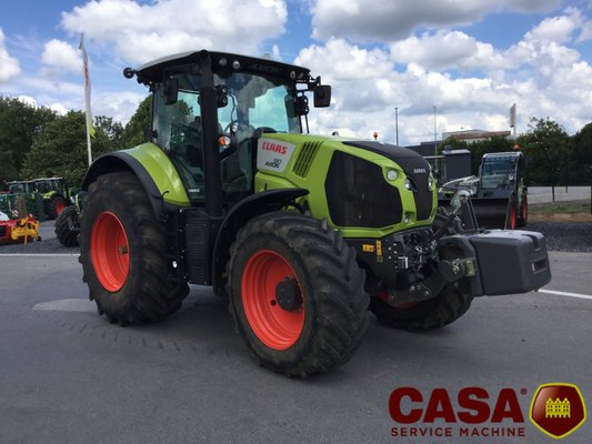 Tracteur agricole Claas Axion 810 Cmatic 