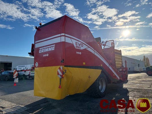 Arracheuse de pommes de terre Grimme evo 260