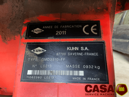 Faucheuse Kuhn GMD 3510