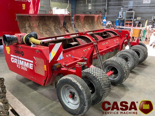 Broyeur de fanes Grimme ks 3600