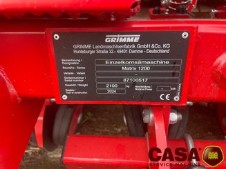 Semoir monograine Grimme matrix 1200 