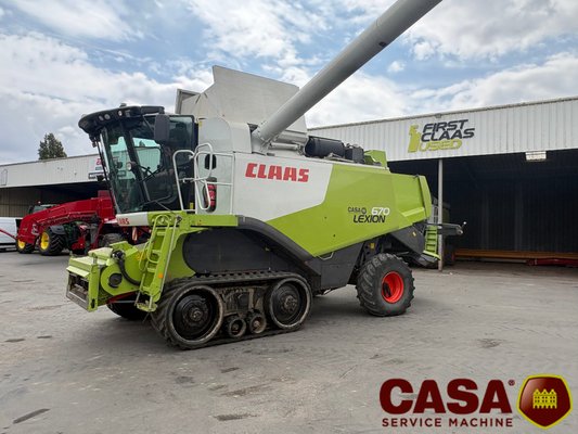 Moissonneuse batteuse Claas Lexion 670 TT