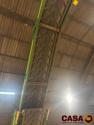 Triage et stockage des pommes de terre Dewaele-Briche Tapis téléscopique 15m50