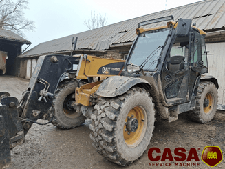 Chariot télescopique agricole Cat TH 408 D
