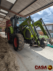 Tracteur agricole Claas Arion 530 avec chargeur 