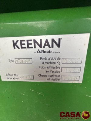 Mélangeuse Keenan Meca fibre 360