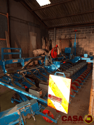 Semoir monograine Monosem MS 18 rgs pour endive