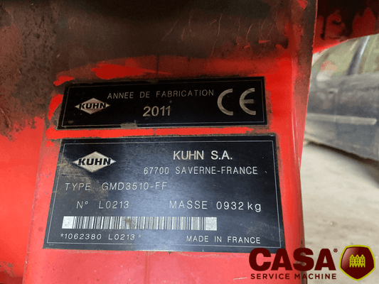 Faucheuse Kuhn GMD 3510