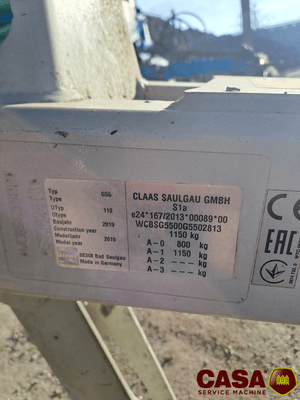 Faneur Claas volto 1100 T 