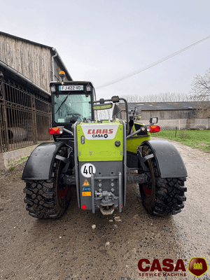 Chariot télescopique agricole Claas scorpion 6035