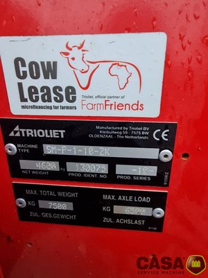 Pailleuse Trioliet Solomix P1-1000 ZK 