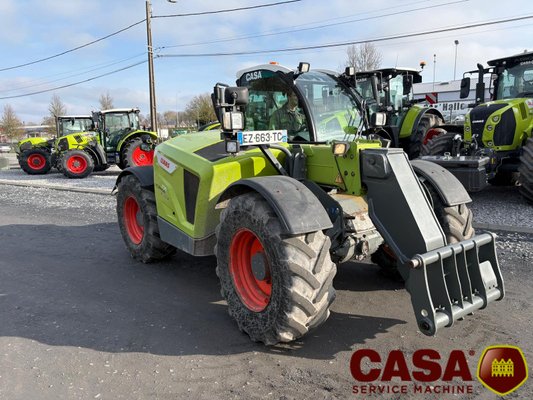 Chariot télescopique agricole Claas scorpion 736 varipower 