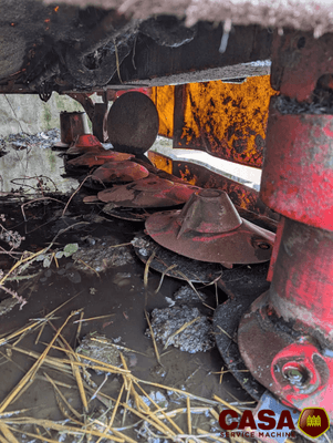 Faucheuse Pöttinger groupe de fauche