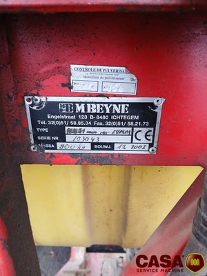Pulvérisateur porté Beyne PLK 1000 l 