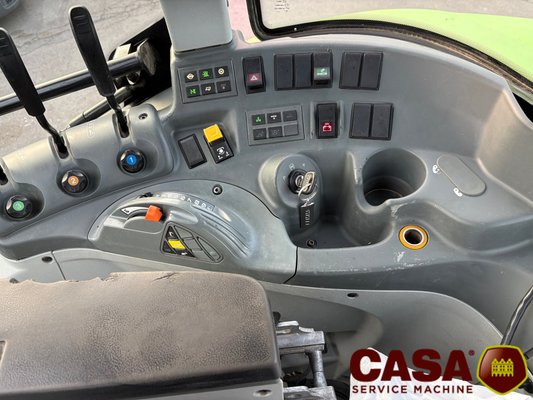 Tracteur agricole Claas Arion 430 cis - chargeur U 508