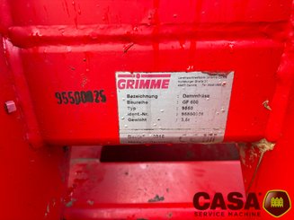 Fraise butteuse Grimme GF 600