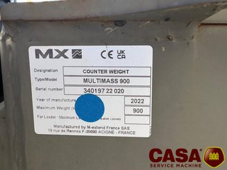 Tracteur agricole Mailleux masse av 900 kg ou 1500 kg