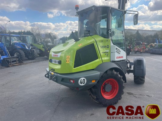 Chariot télescopique agricole Claas Torion Sinus 738 T 