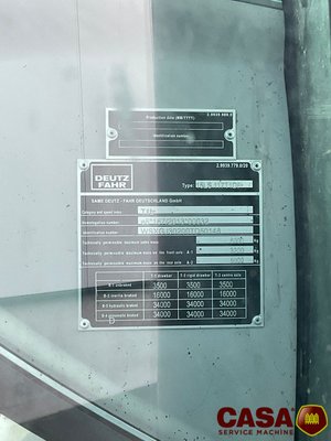 Tracteur agricole Deutz-Fahr 6120