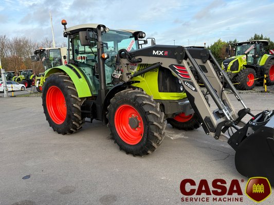 Tracteur agricole Claas Arion 430 cis - chargeur U 508