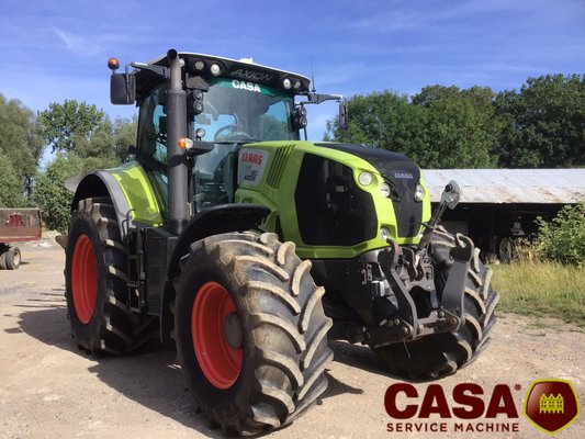 Tracteur agricole Claas axion 810 cebis 