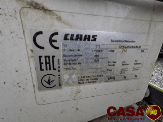 Andaineur Claas Liner 450