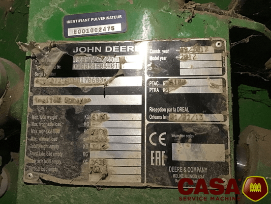 Pulvérisateur traîné John Deere 724