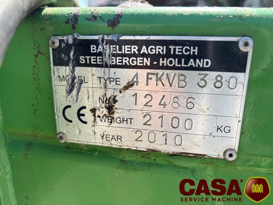 Fraise butteuse Baselier 4 FKVB 380