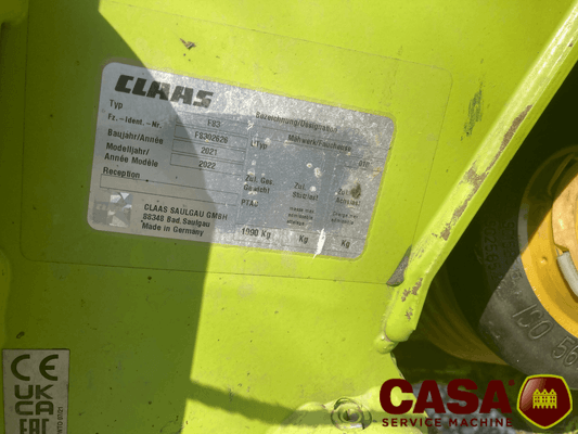 Faucheuse Claas Disco 4000