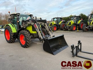 Tracteur agricole Claas Arion 430 cis - chargeur U 508