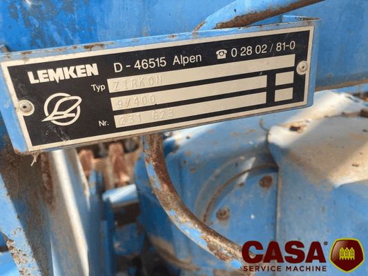 Herse rotative Lemken zirkon 7/400