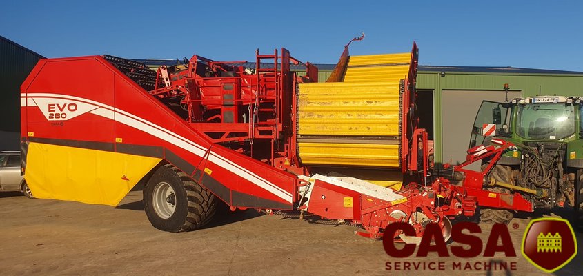 Arracheuse de pommes de terre Grimme Evo 280