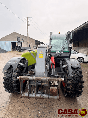 Chariot télescopique agricole Claas scorpion 6035