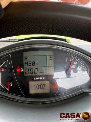 Tracteur agricole Claas Axion 810 cis - GPS S10