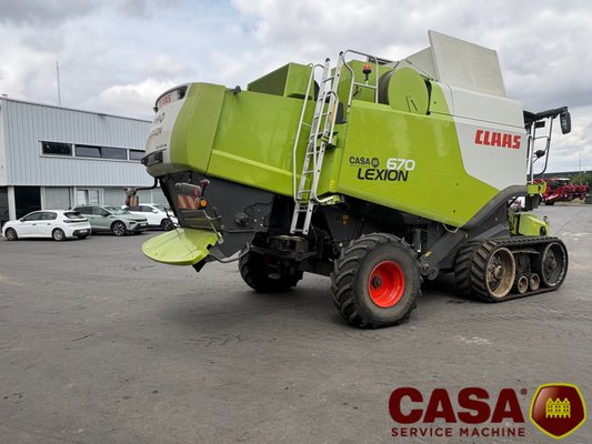 Moissonneuse batteuse Claas Lexion 670 TT