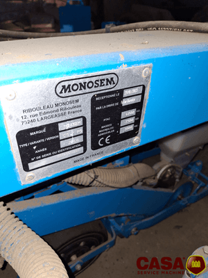 Semoir monograine Monosem MS 18 rgs pour endive
