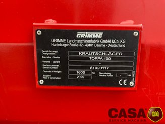 Broyeur de fanes Grimme Toppa 400