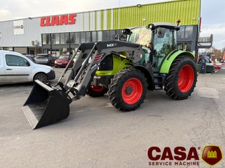 Tracteur agricole Claas Arion 430 cis - chargeur U 508